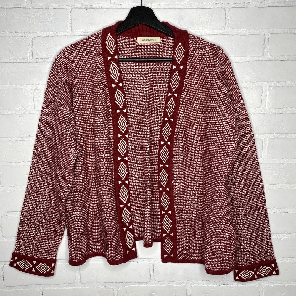 Woolovers Women's Size Large Open Edge To Edge Em… - image 1